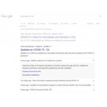 جوجل تميّز نتائج البحث من المواقع الحكومية حول كورونا وكوفيد-19
